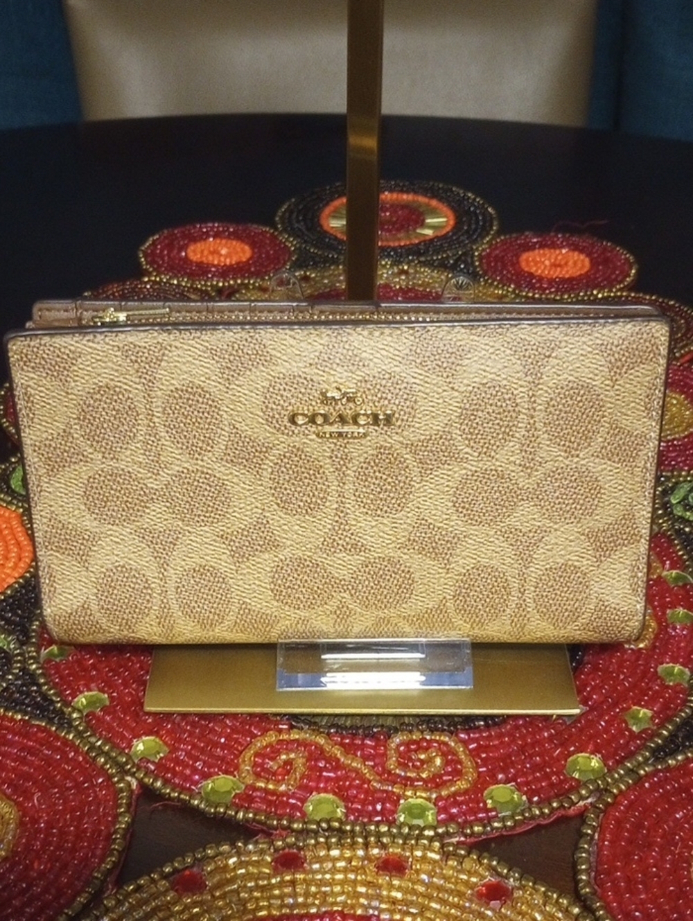 New Coach Slim Wallet CW661 - Picture 5 of 17